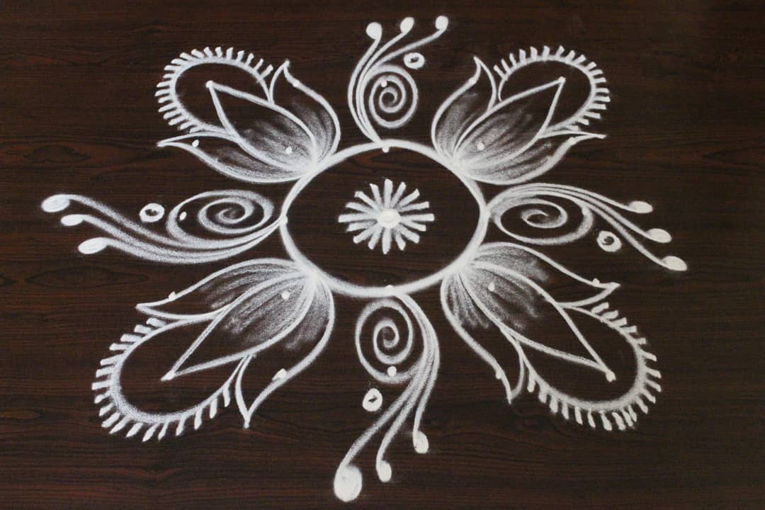 36+ Simple Diwali Easy Rangoli Designs Pics