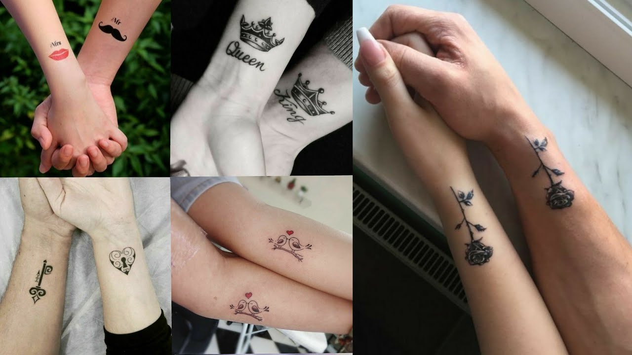 25 Stylish And Cute Matching Tattoos for Couples  Styles At Life