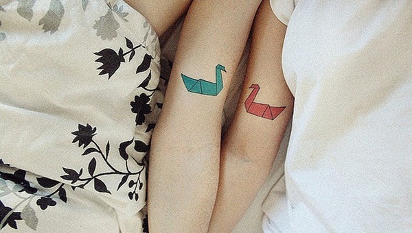 origami-tattoo-design-for-couple